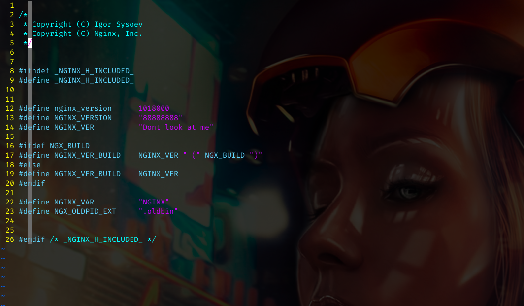 修改Nginx源代码