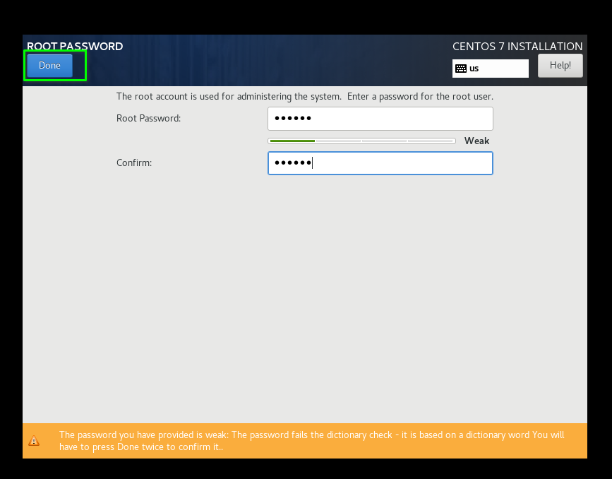 配置完畢點擊Done